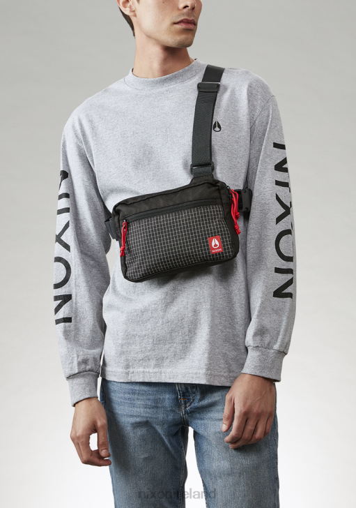 Accessories IE Nixon Bandit Bag Black/Red 688T322