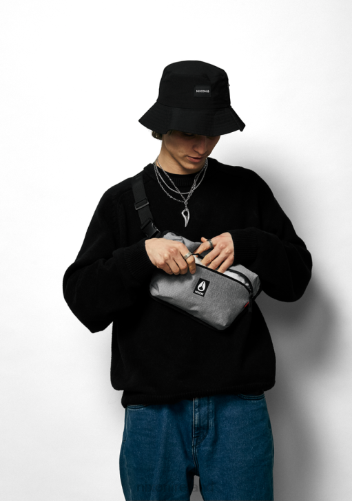 Accessories IE Nixon Day Trippin' Sling Heather Gray 688T319