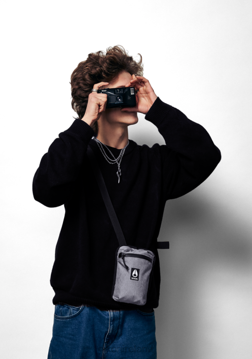 Accessories IE Nixon Day Trippin' Stash Bag Heather Gray 688T303