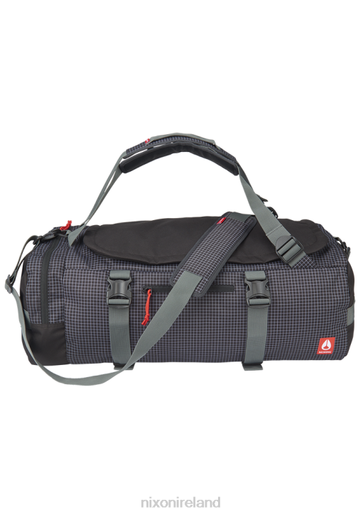 Accessories IE Nixon Escape 45L Duffel Black/Charcoal 688T273