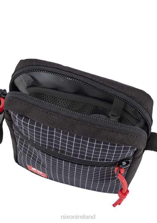 Accessories IE Nixon Stash Bag Black/Red 688T315
