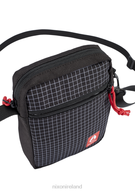 Accessories IE Nixon Stash Bag Black/Red 688T315