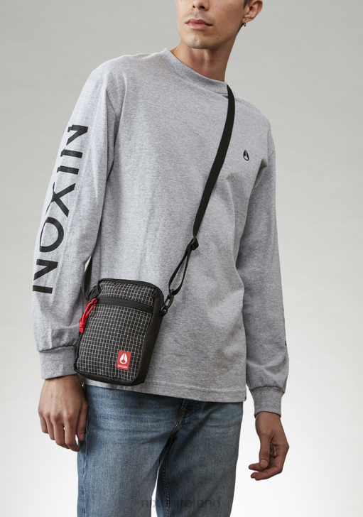 Accessories IE Nixon Stash Bag Black/Red 688T315