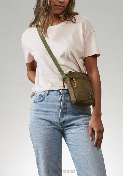 Accessories IE Nixon Stash Bag Dark Olive 688T314