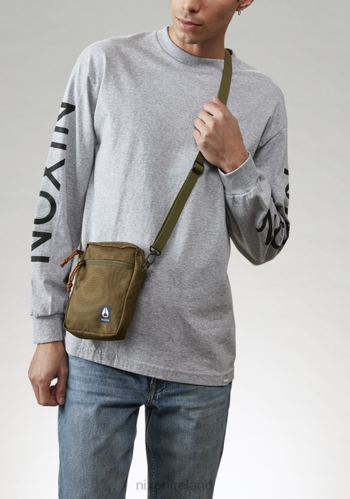 Accessories IE Nixon Stash Bag Dark Olive 688T314