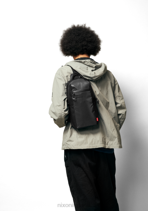 Accessories IE Nixon Syndicate Sling Bag Asphalt 688T329