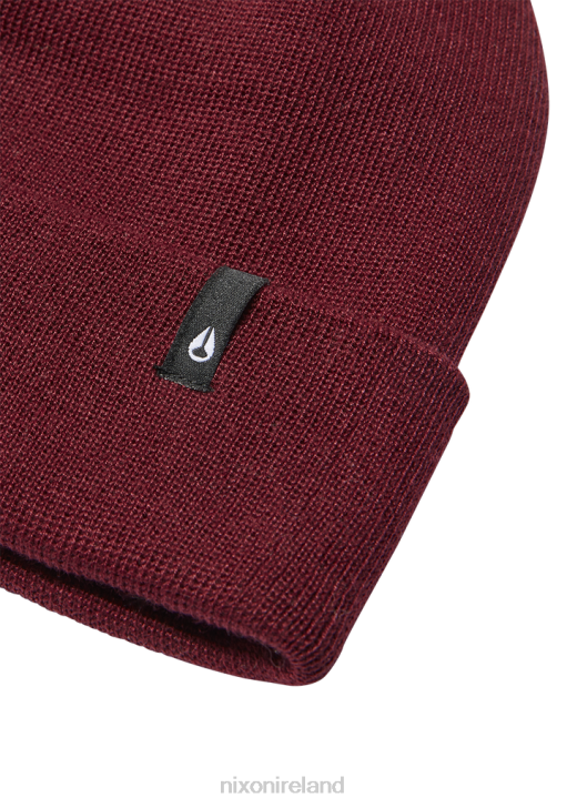 Accessories IE Nixon District Beanie Dark Cherry 688T355