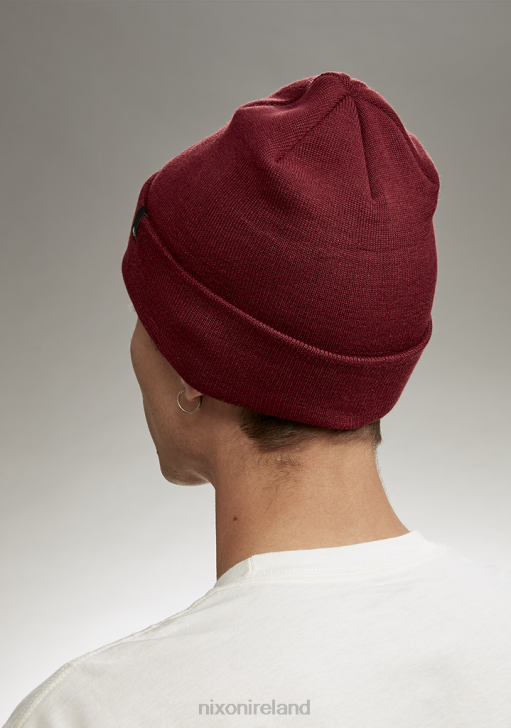 Accessories IE Nixon District Beanie Dark Cherry 688T355