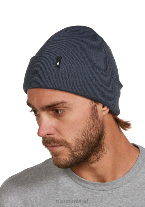 Accessories IE Nixon District Beanie Dark Slate 688T352