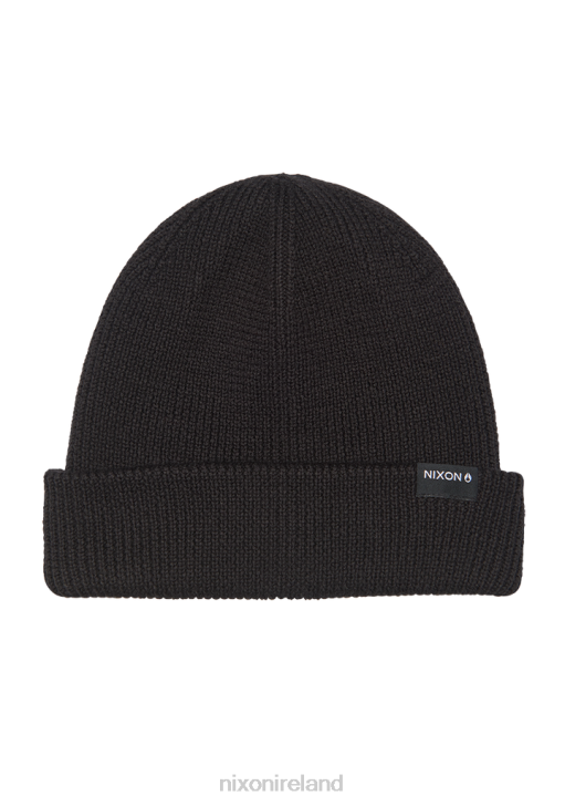 Accessories IE Nixon Kingman Wool Beanie Black 688T367