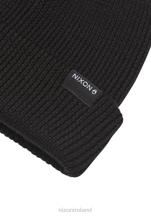Accessories IE Nixon Kingman Wool Beanie Black 688T367