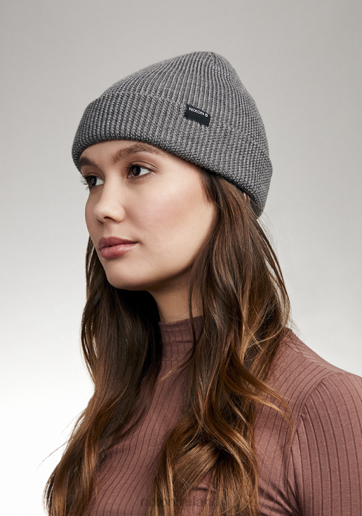 Accessories IE Nixon Kingman Wool Beanie Heather Gray 688T368