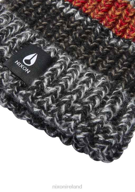 Accessories IE Nixon Nelson Black/Charcoal/Red 688T385