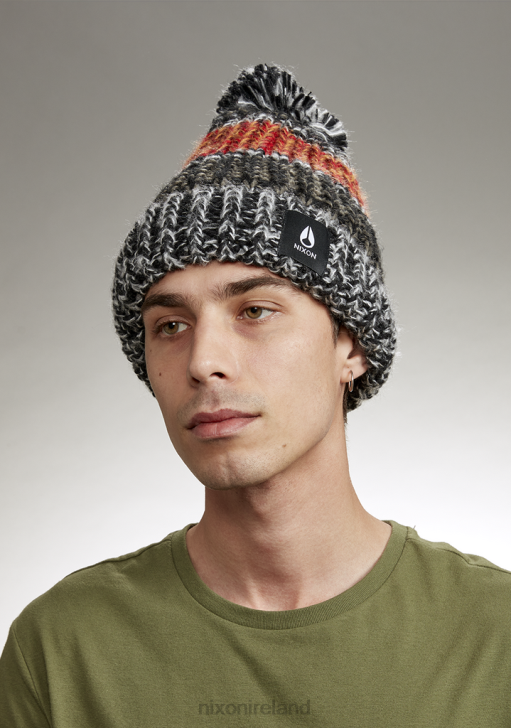 Accessories IE Nixon Nelson Black/Charcoal/Red 688T385