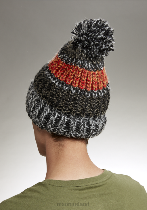 Accessories IE Nixon Nelson Black/Charcoal/Red 688T385