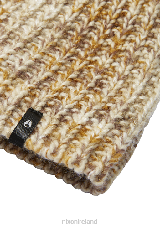 Accessories IE Nixon Owens Beanie Natural/Multi 688T365