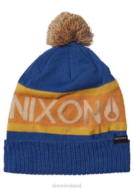Accessories IE Nixon Teamster Beanie Blue/Orange 688T374