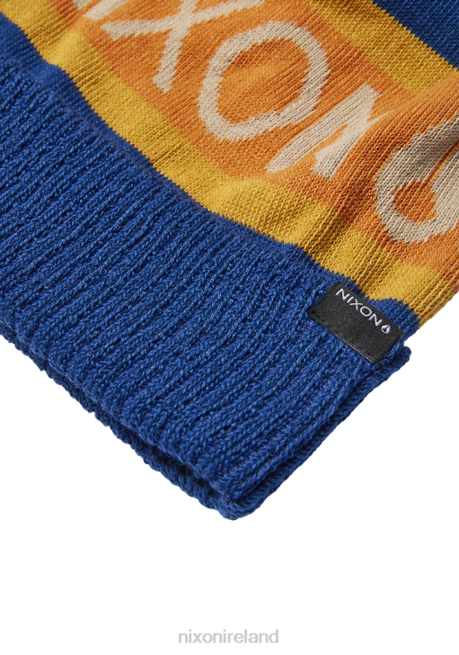 Accessories IE Nixon Teamster Beanie Blue/Orange 688T374