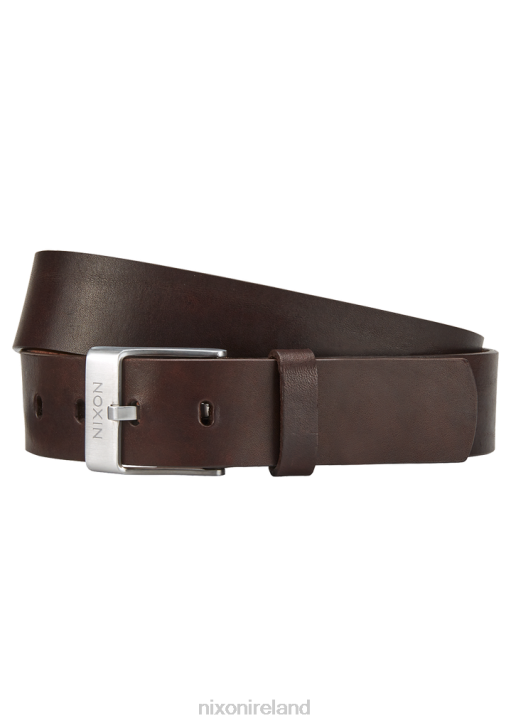 Accessories IE Nixon Chronos Belt Brown 688T564