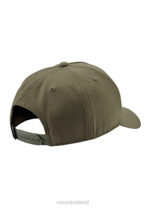 Accessories IE Nixon Deep Down Athletic Snapback Olive/Black 688T405