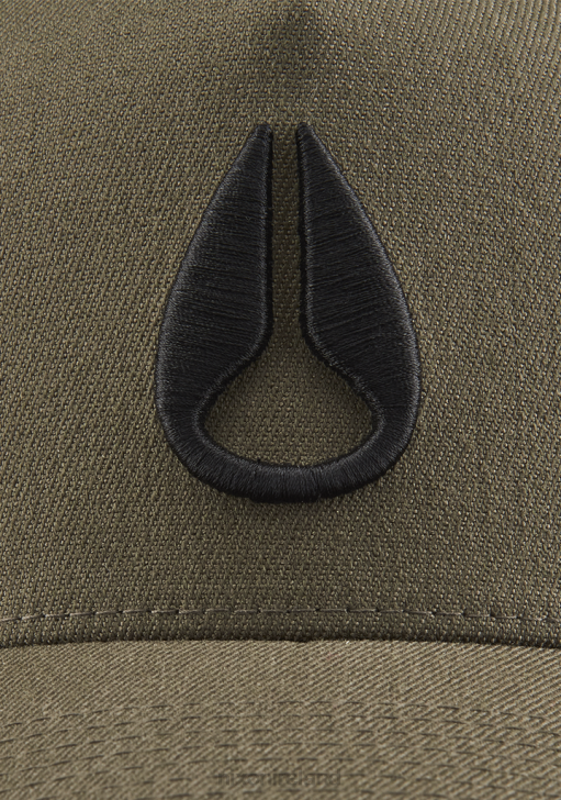 Accessories IE Nixon Deep Down Athletic Snapback Olive/Black 688T405