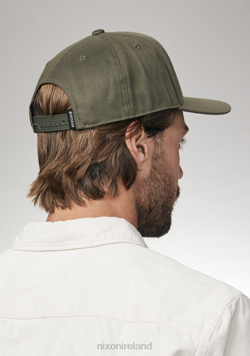 Accessories IE Nixon Deep Down Athletic Snapback Olive/Black 688T405