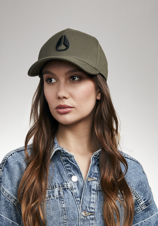 Accessories IE Nixon Deep Down Athletic Snapback Olive/Black 688T405