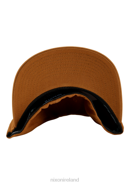 Accessories IE Nixon Deep Down Flexfit Athletic Fit Hat Brown/Black 688T398