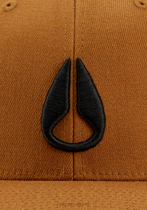 Accessories IE Nixon Deep Down Flexfit Athletic Fit Hat Brown/Black 688T398