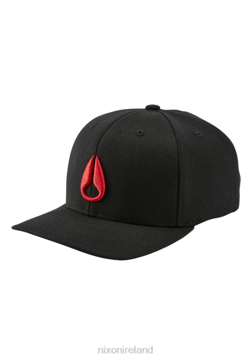 Accessories IE Nixon Deep Down Snapback Black/Red 688T426