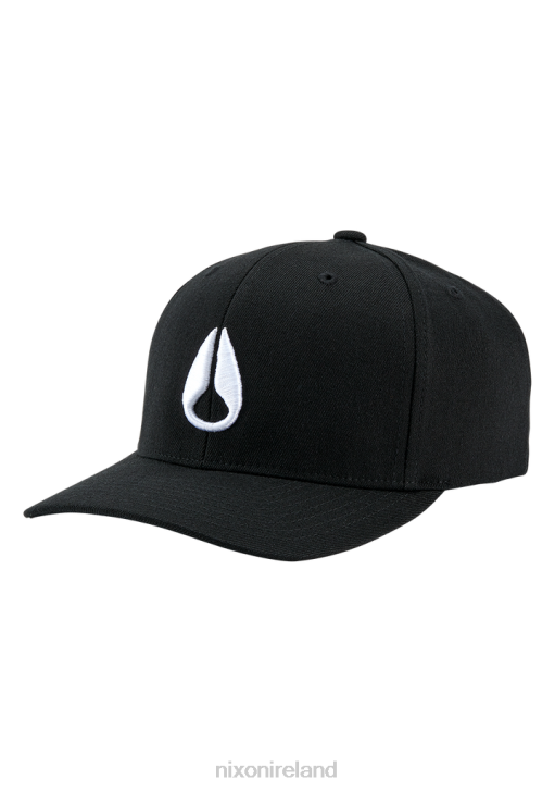Accessories IE Nixon Deep Down Snapback Black/White 688T421