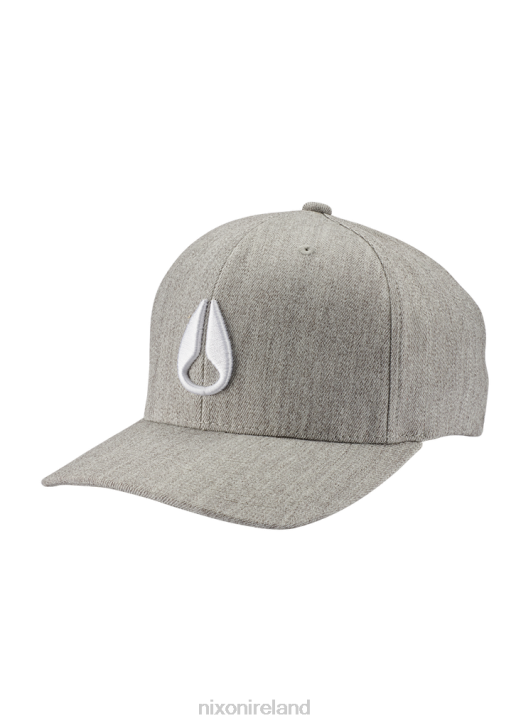 Accessories IE Nixon Deep Down Snapback Heather Gray/White 688T425
