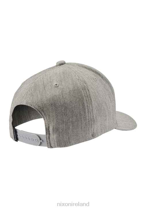Accessories IE Nixon Deep Down Snapback Heather Gray/White 688T425
