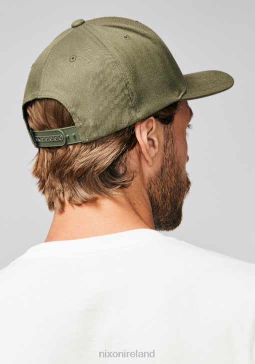 Accessories IE Nixon Deep Down Snapback Olive 688T422