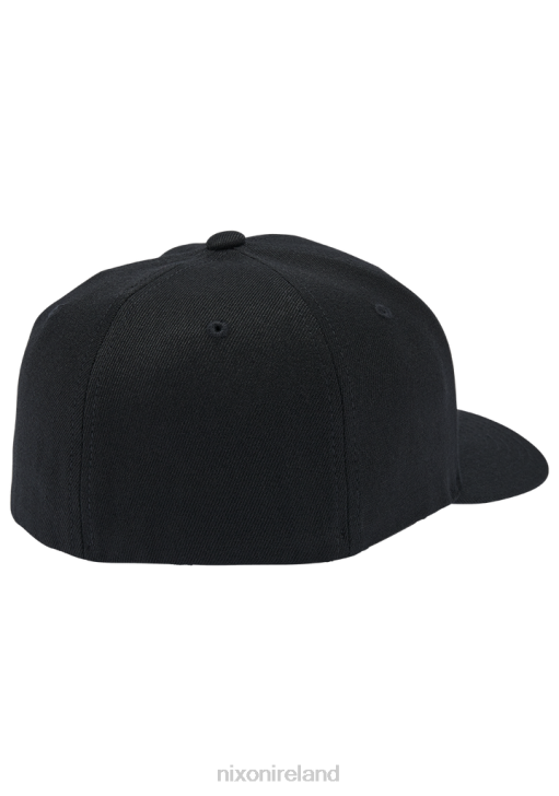 Accessories IE Nixon Exchange Flexfit Hat Black/Red 688T414