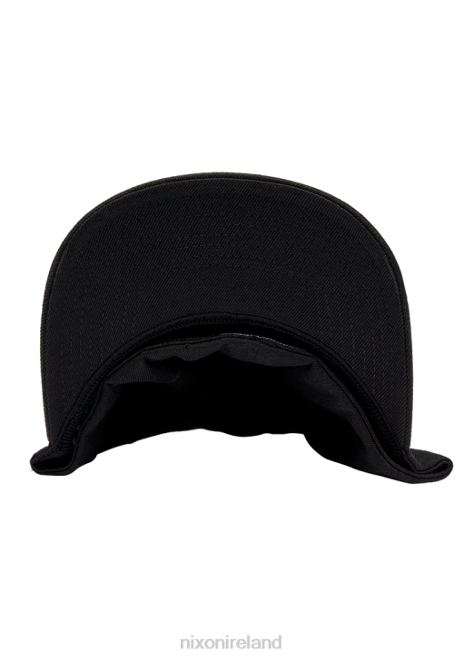 Accessories IE Nixon Exchange Flexfit Hat Black/White 688T411