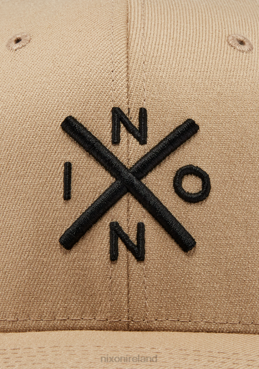 Accessories IE Nixon Exchange Flexfit Hat Khaki/Black 688T412