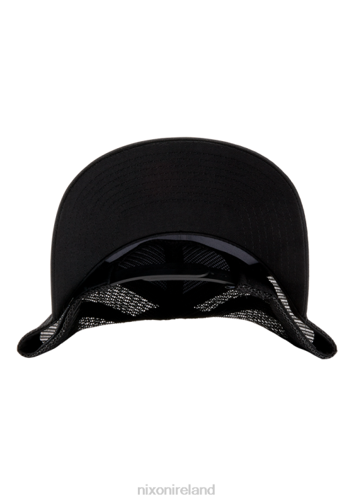 Accessories IE Nixon Iconed Trucker Hat Black 688T443