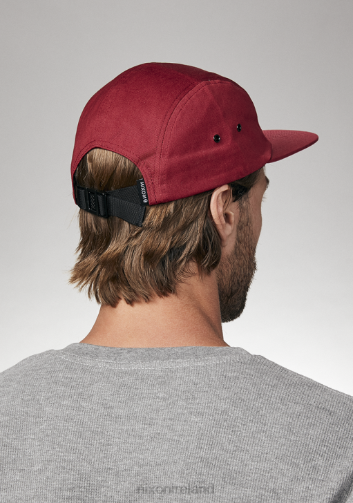 Accessories IE Nixon Mikey 5 Panel Hat Burgundy 688T339