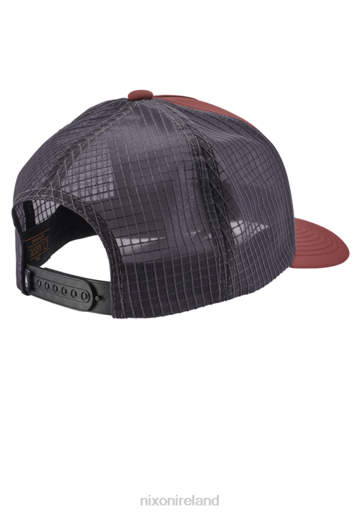 Accessories IE Nixon Searchin Trucker Burgundy/Gray 688T456