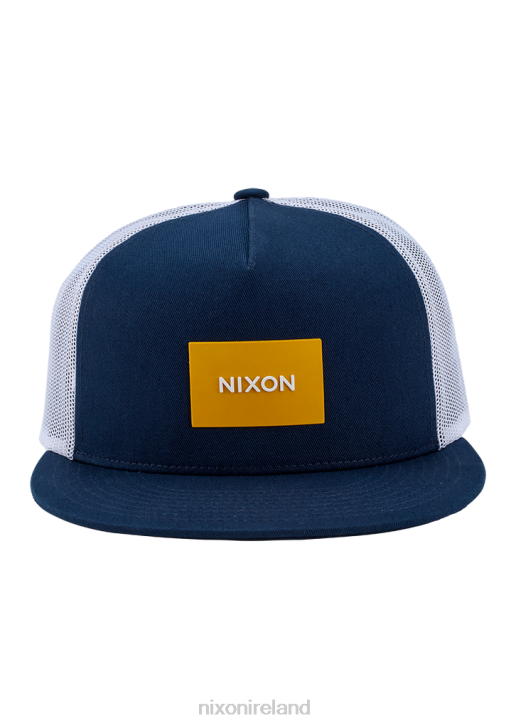 Accessories IE Nixon Team Trucker Hat Midnight Blue/Dark Yellow 688T437