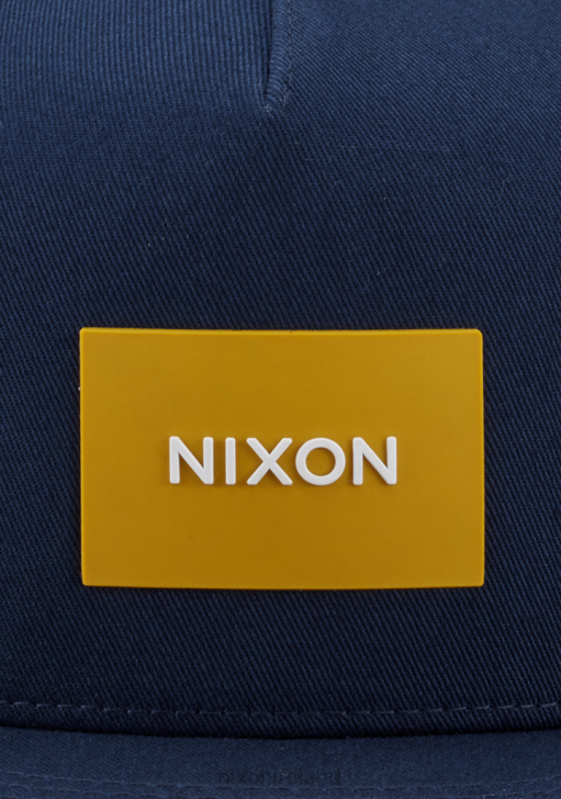 Accessories IE Nixon Team Trucker Hat Midnight Blue/Dark Yellow 688T437