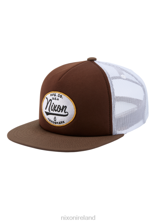 Accessories IE Nixon Tioga Trucker Brown/White 688T453