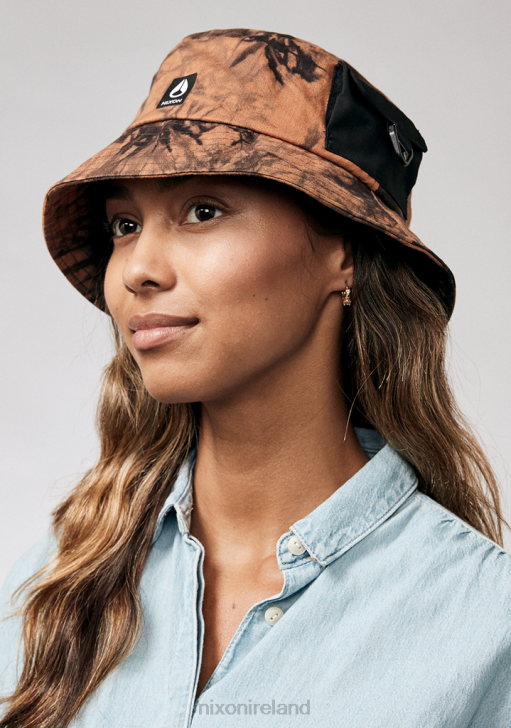 Accessories IE Nixon Trifle Bucket Brown/Black 688T387