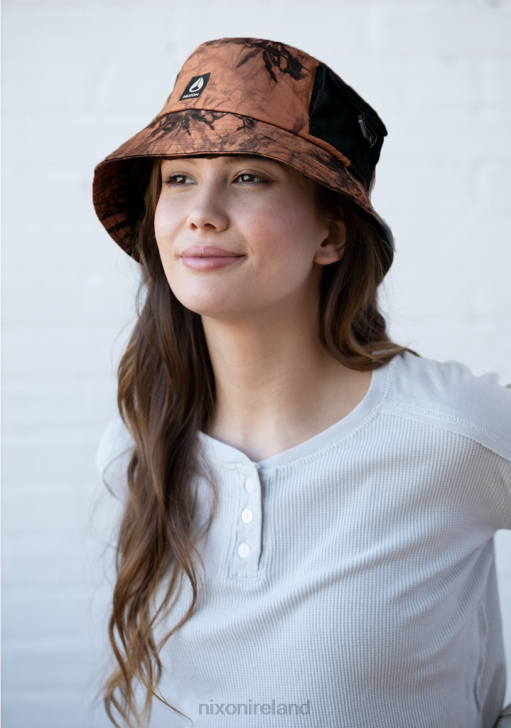 Accessories IE Nixon Trifle Bucket Brown/Black 688T387