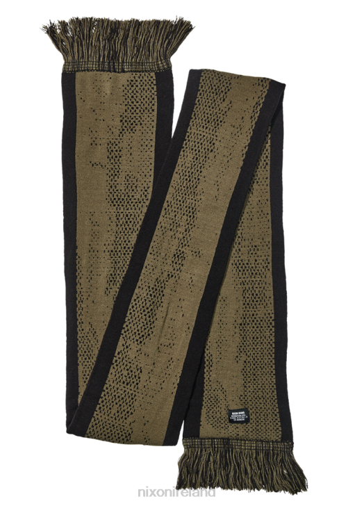 Accessories IE Nixon Drifter Scarf Olive Dot Camo 688T573