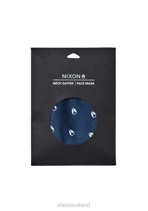 Accessories IE Nixon Silo Neck Gaiter Navy/White 688T571