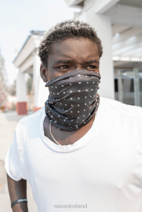 Accessories IE Nixon Silo Neck Gaiter Navy/White 688T571