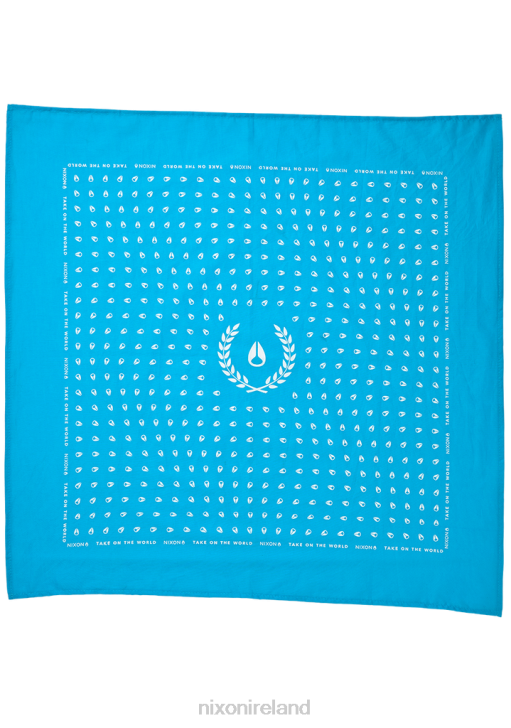 Accessories IE Nixon Victor Bandana Aqua 688T569