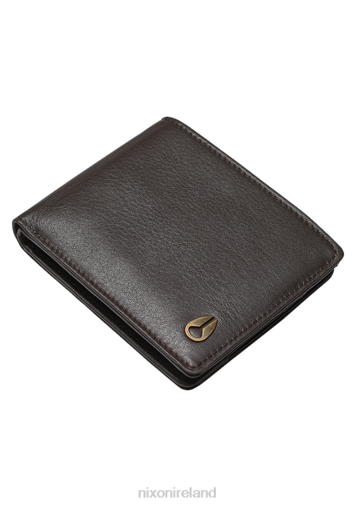 Accessories IE Nixon Pass Leather Wallet Brown 688T521